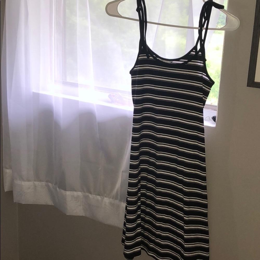 striped dress